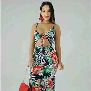 Goodtime Caribbean Mermaid Dress Size L